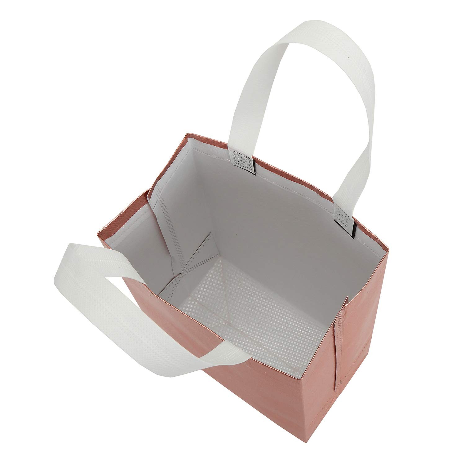 40 Pack Medium Grocery Reusable Present Gift Shopping Tote Bag 10×8 Inch