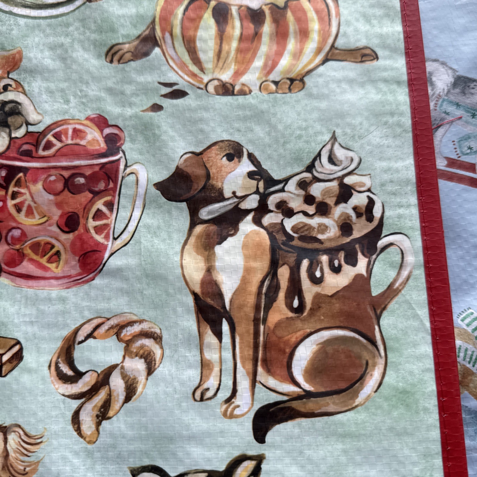 Marshalls – Lot Of 3 Cute Dog Bags – Reusable Totes