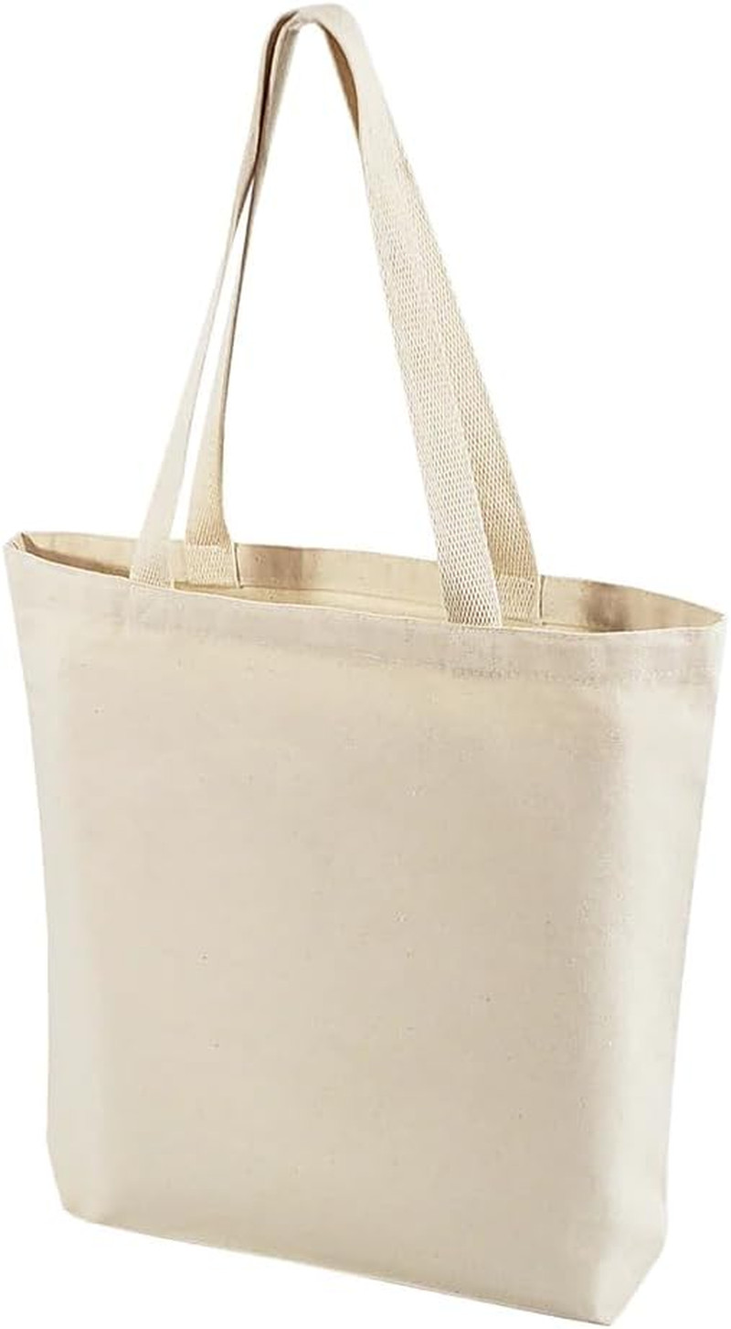 Wholesale Canvas Tote Bags, 15″W x 16″H x 3″G, Cotton Reusable Grocery Shopping