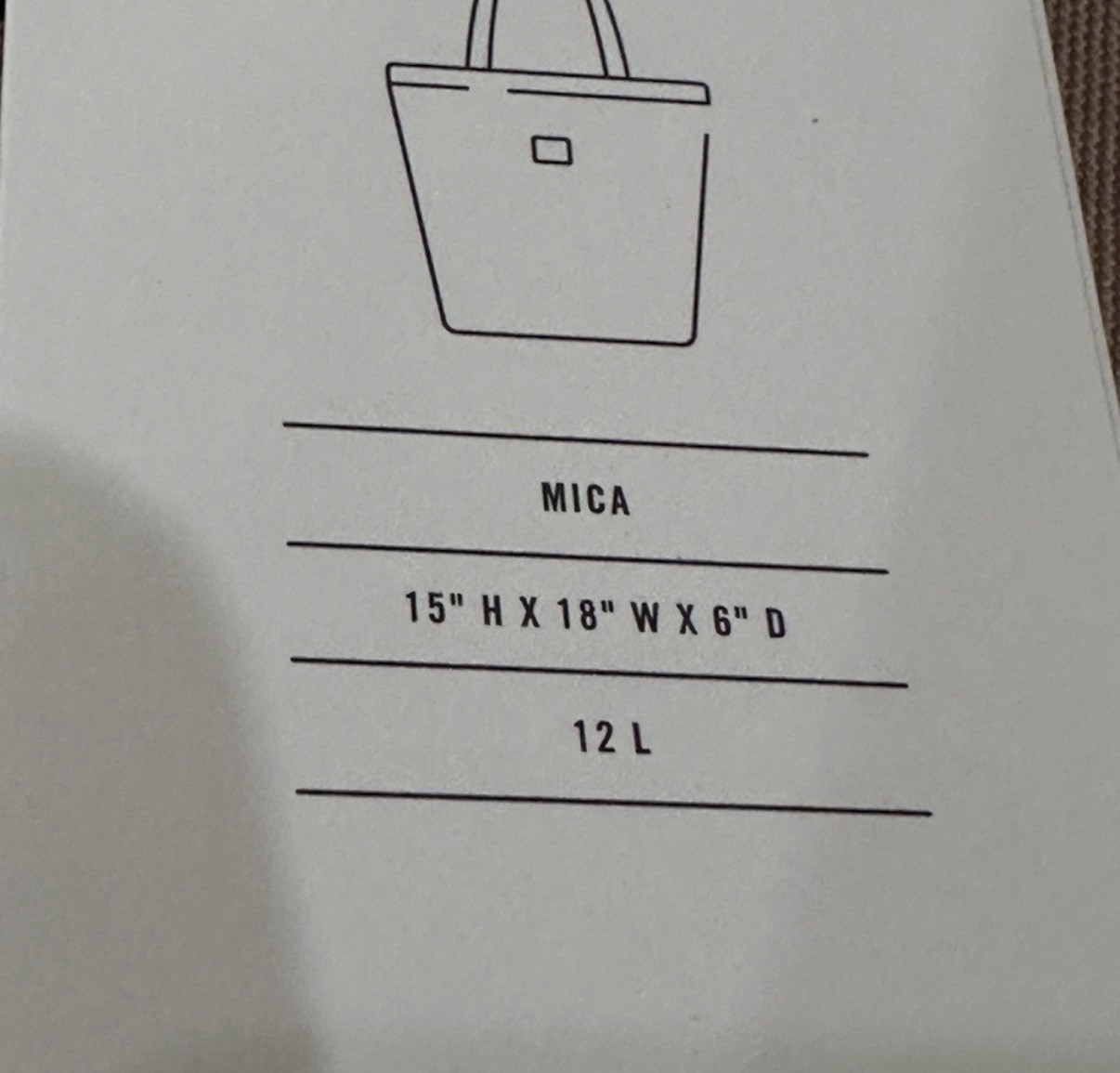 Herschel Mica Reusable Tote Shopping Bag Pink Zip Top