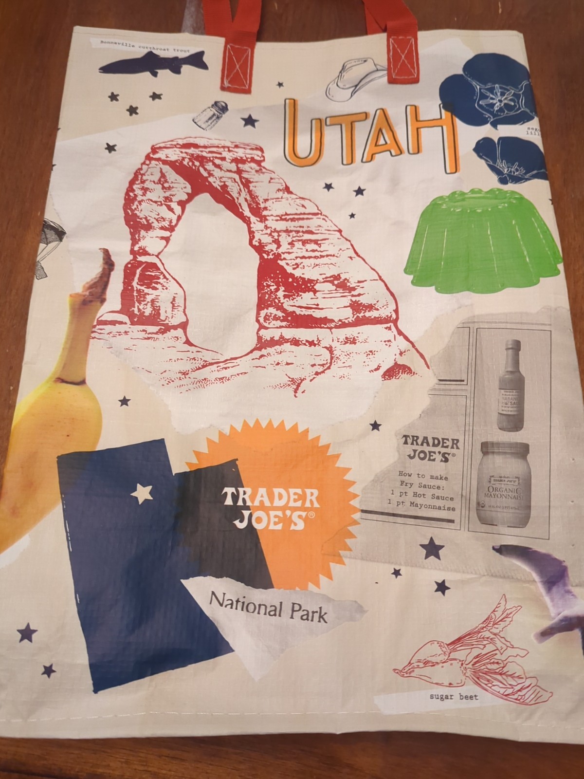 Trader Joe’s Reusable Grocery Bag – Utah 6Gal
