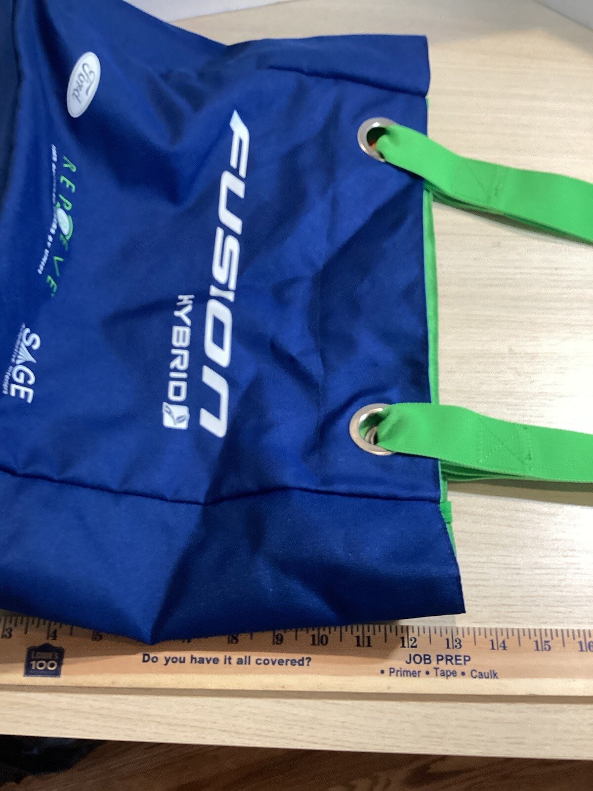 REPREVE For The Planet Ford Reusable Tote Bag NEW With Tags 13″x13″