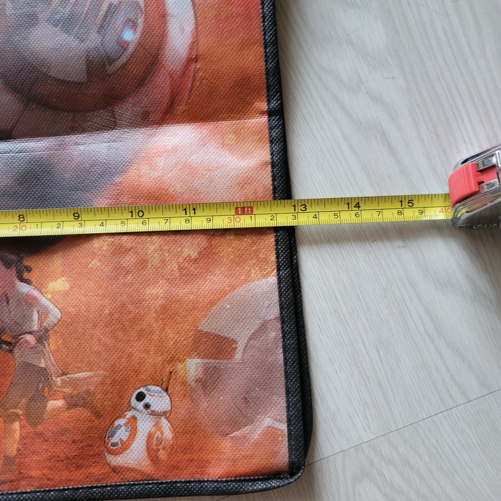 Star Wars BB8 Reusable Shopping Tote Bag 13x13x7 Inches