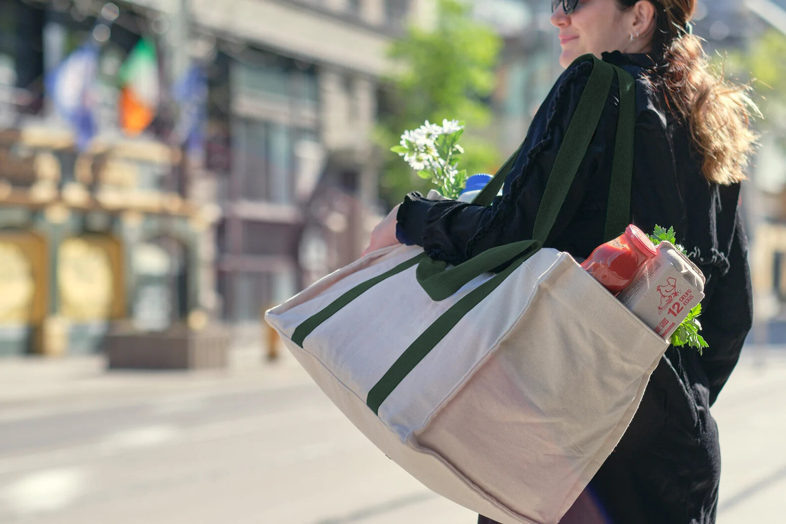 Huge Canvas Tote Bag | 20oz Organic Canvas | 60L Capacity