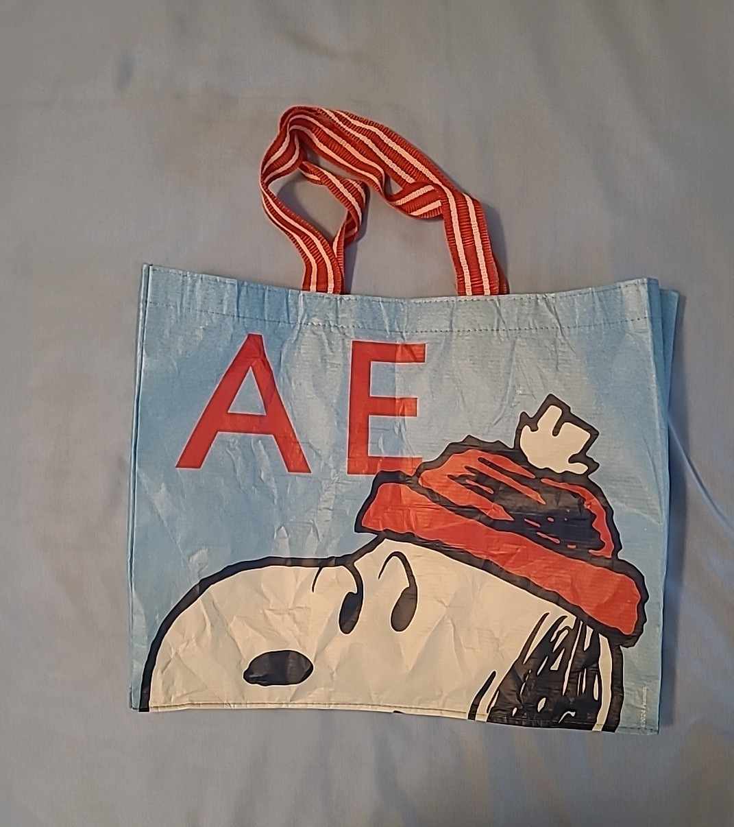 Lot of 6 American Eagle and Aerie Reusable Shopping Bags including Snoopy 2024