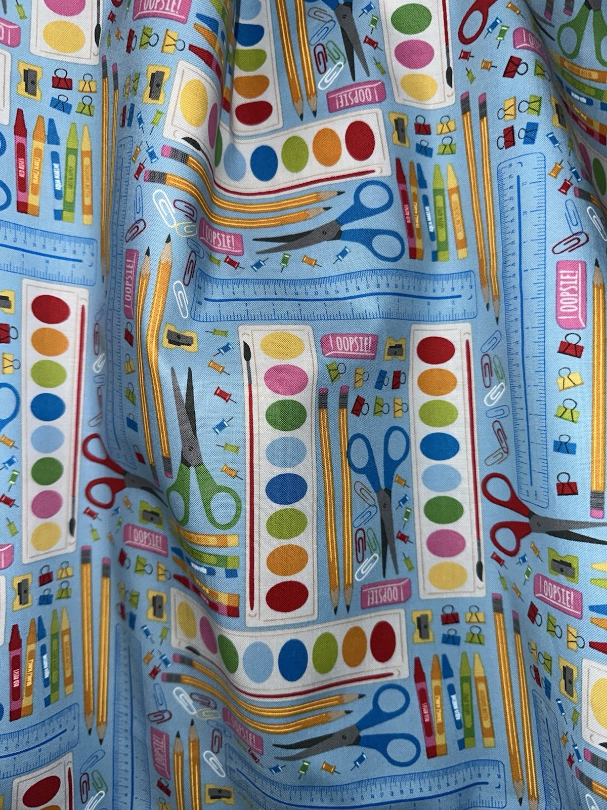 School Supplies Teacher Gift Handmade Reversible Washable Tote Bag Or Lap Top