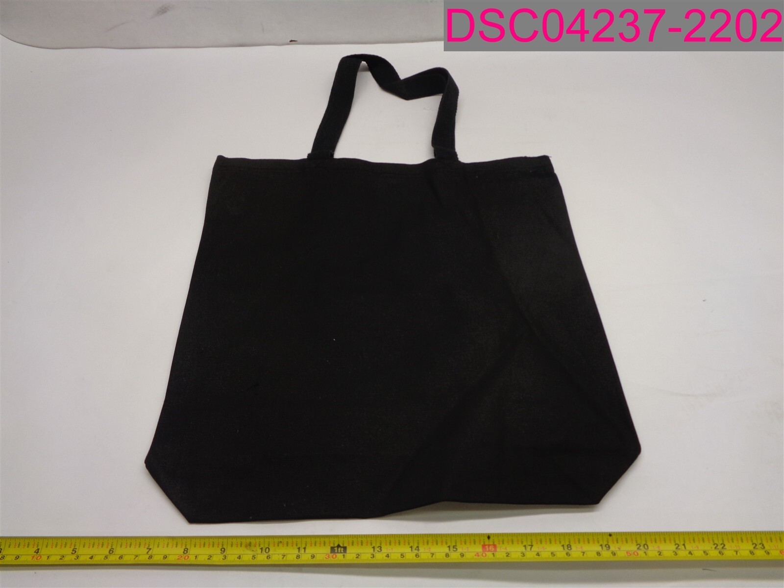 QTY=36 (3 Packs of 12); TBF Reusable Bags Black 100% Cotton, 143238 219186221