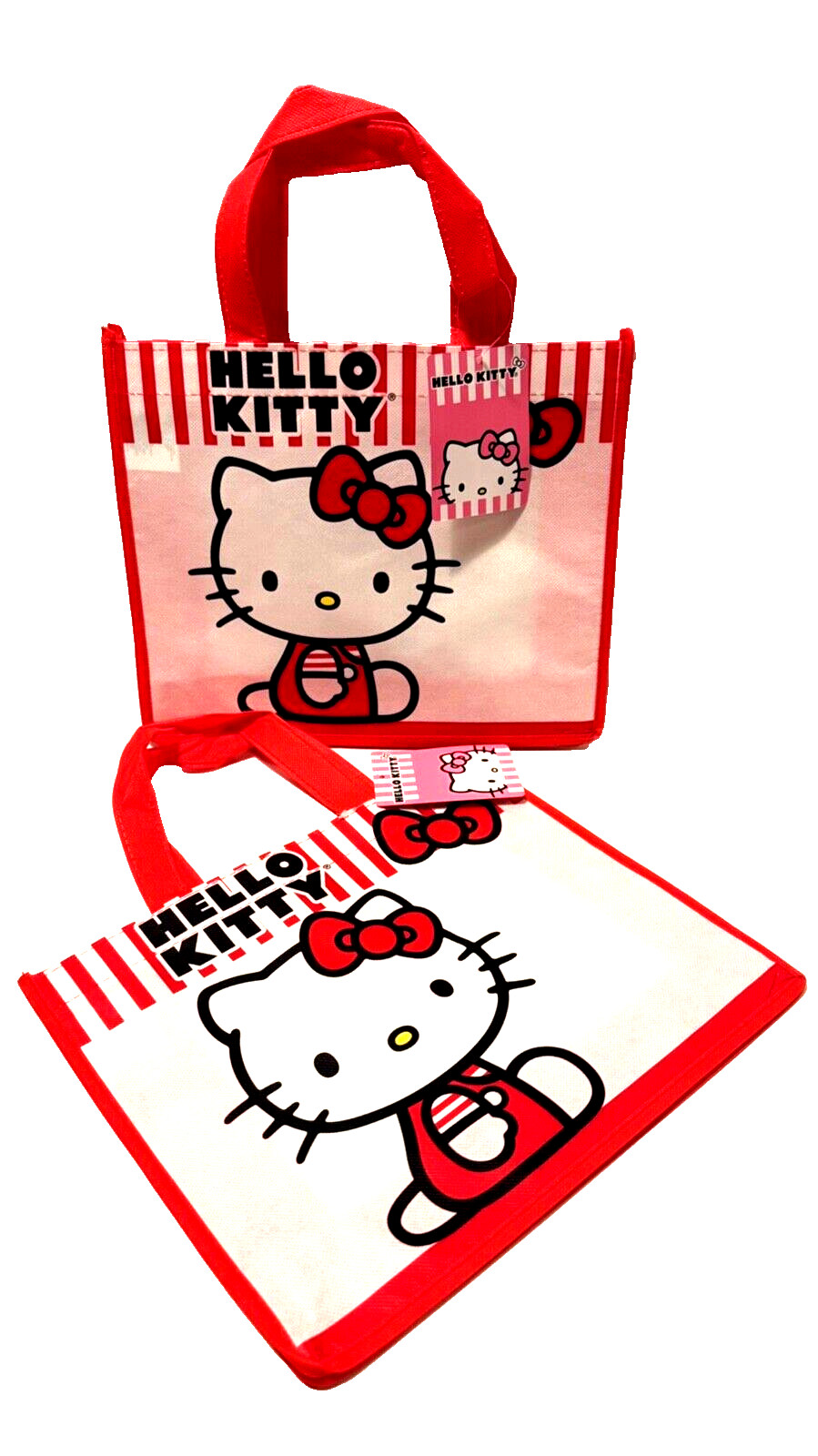 6 Hello Kitty Birthday Party Favors Treat Sacks Loot Candy Bags 12″ x 10″
