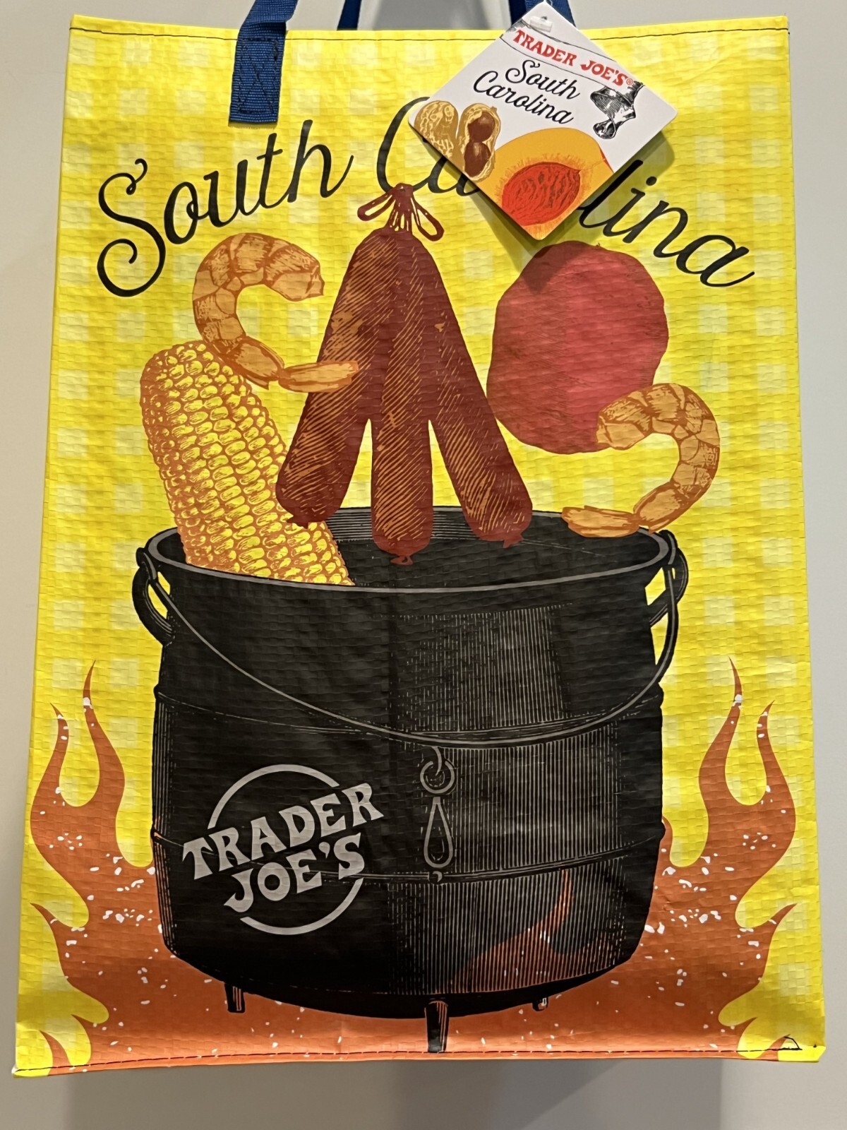 Trader Joe’s SOUTH CAROLINA Regional Reusable Shopping Tote Bag-Collect ’em All!