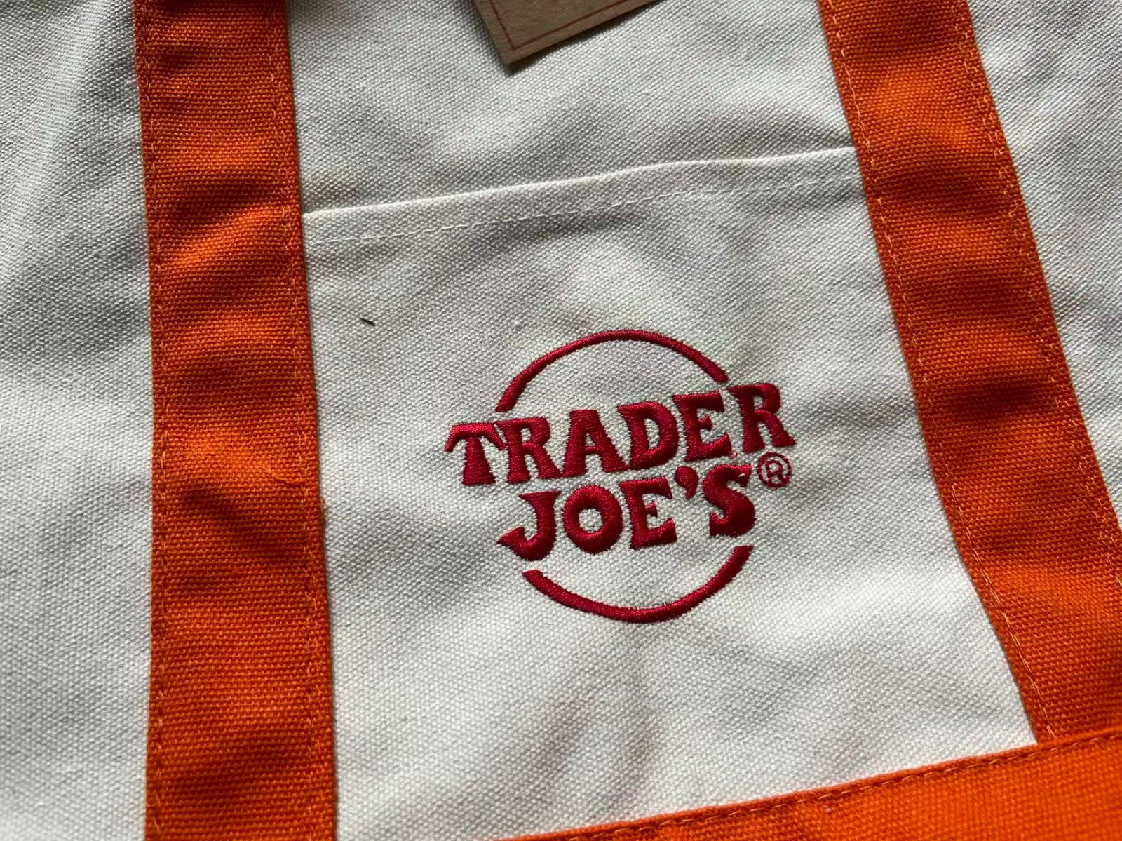 Nine colors Trader Joe’s Mini Pastel Canvas Tote Bag Simple canvas bag Foldable