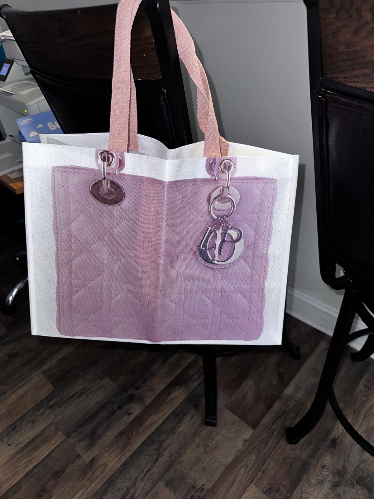 Reusable Designer Inspired Grocery Tote New