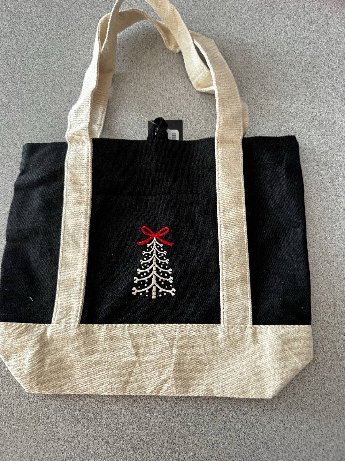 Brand new Spirit Christmas Limited Edition Christmas Holiday Mini Canvas Tote Ba