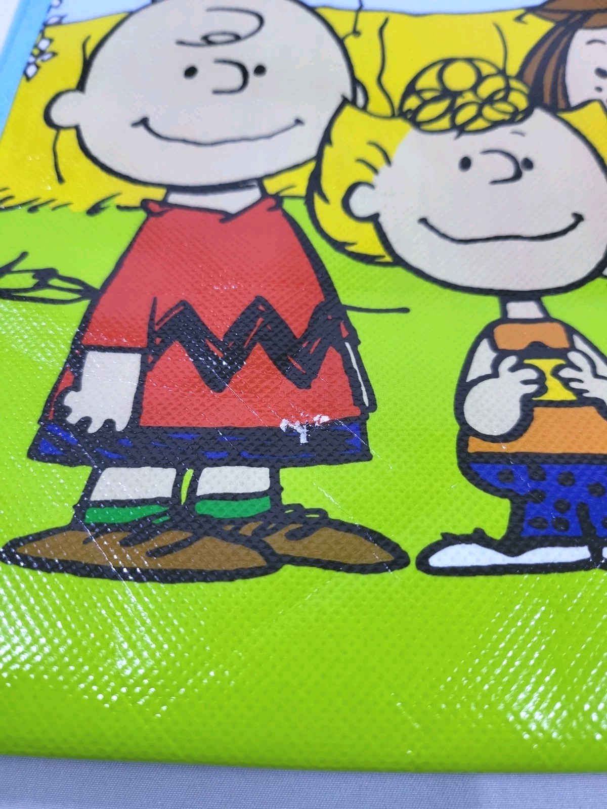 Peanuts Gang New Reusable Shopping Bag Grocery Travel Bag 19.5″x17.5″x7.25″