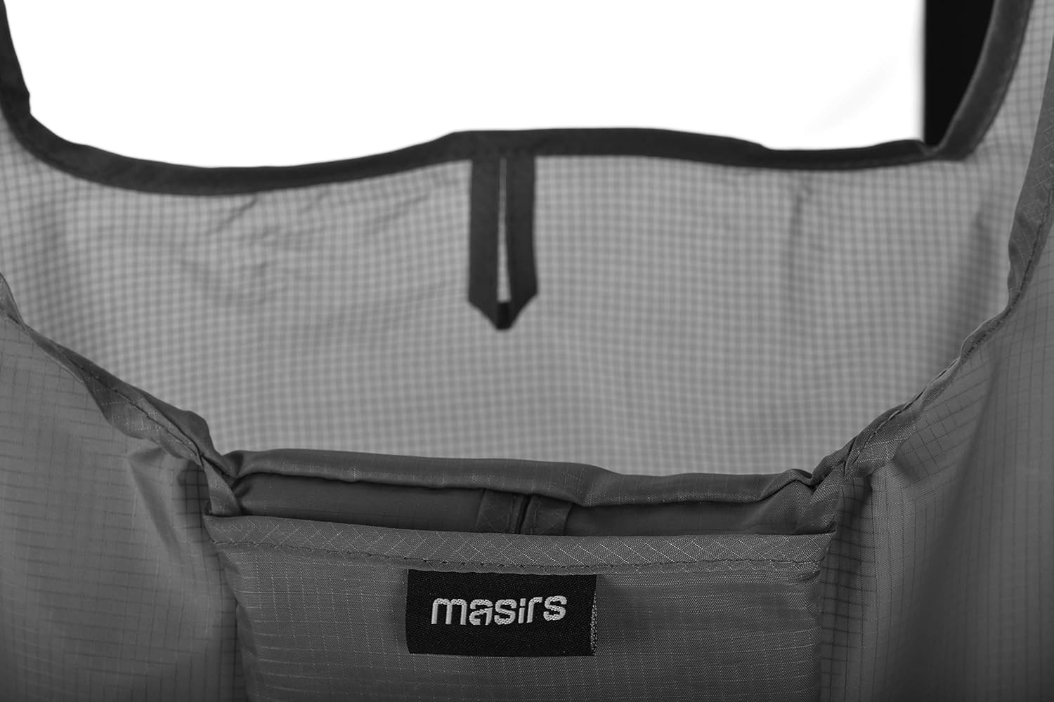 Reusable Grocery Bags 6-Pack (Grey) – Foldable Ripstop, Large Washable Totes Set