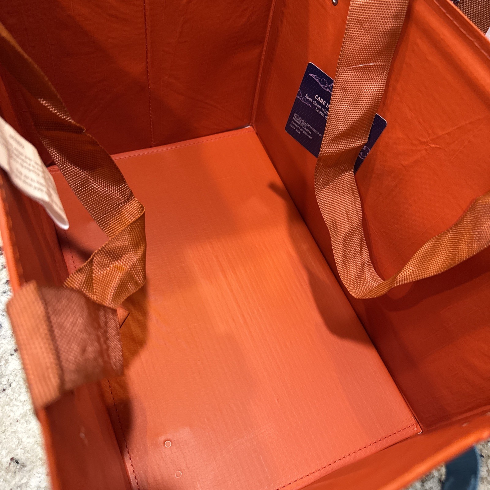 Trader Joe’s Stand-Up Collapsible Grocery Tote Bag NWT