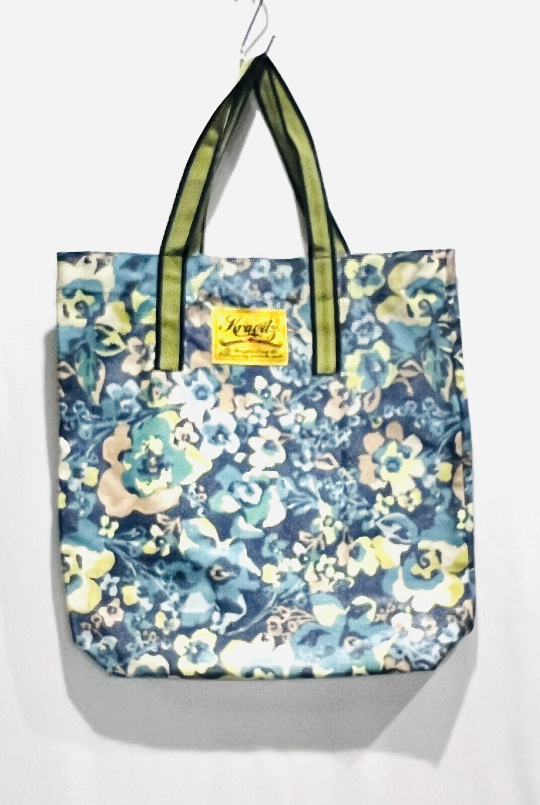 Kravitz Krabag Cotton Eco Tote Shopping Shoulder Hand Bag 14x14in Japan KB1-251