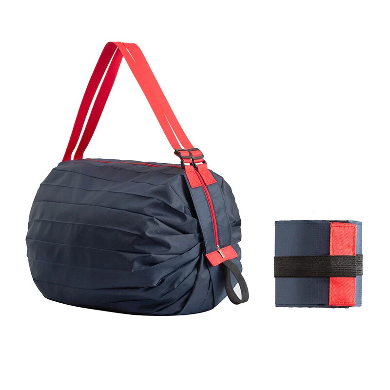 Foldable Shopping Bag Travel One-shoulder Bag Portable Large Capacity Bag