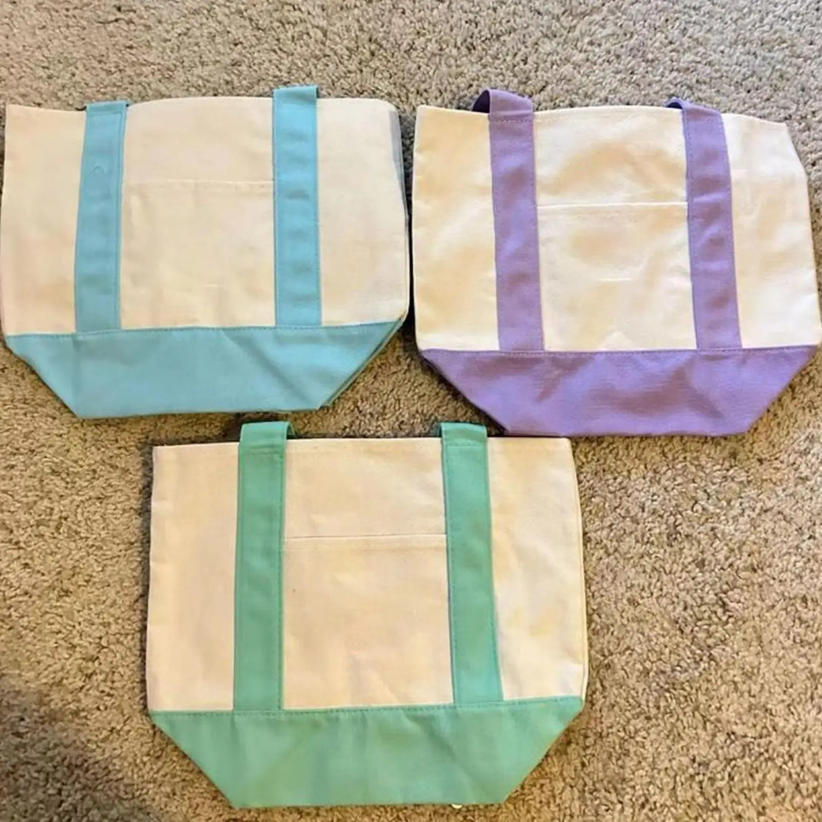 Canvas Tote Bag Large Canvas Tote Bag Reusable Grocery Carrier Fashionable Shopp