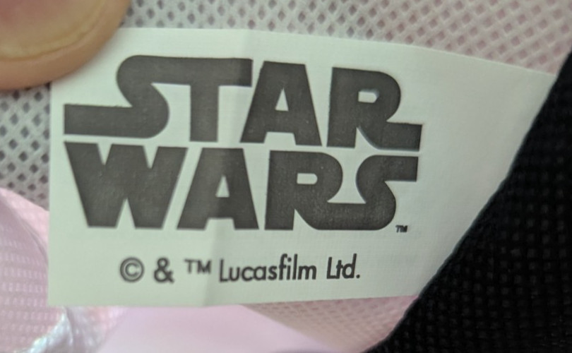 Bulk Lot of 90+ Disney Star Wars Licensed Shopping Tote Reuseable Bags;13X13″X3″