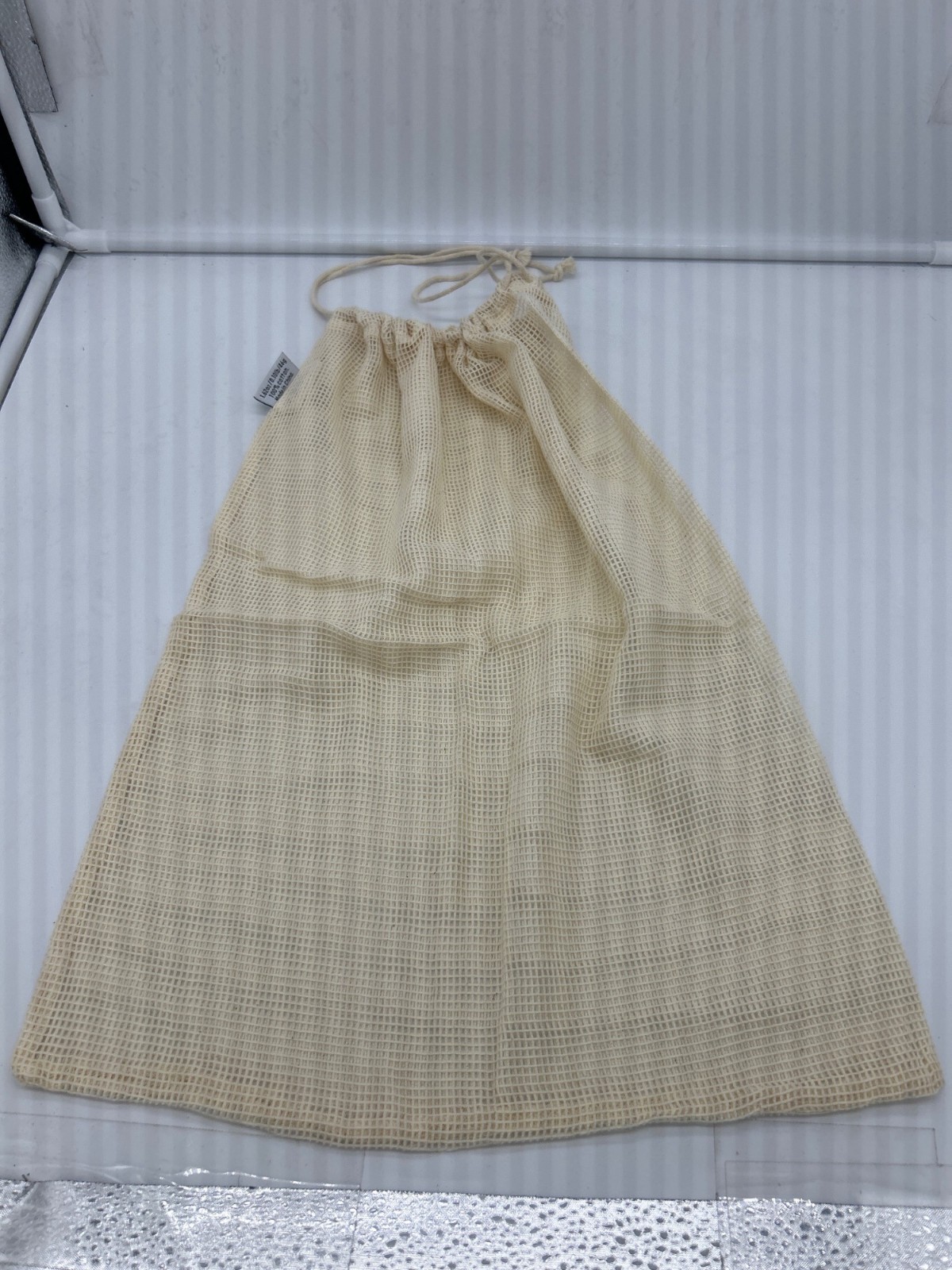 Cottify Organic Cotton Mesh Produce Bag 13″x15″ Drawstring Eco-Friendly 11 Total
