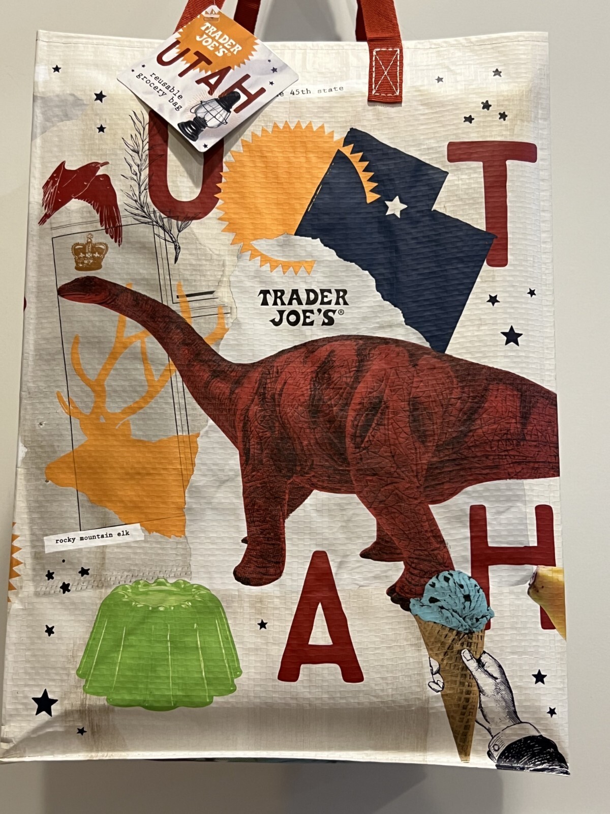 Trader Joe’s UTAH ECO Regional Reusable Shopping Tote Bag – Collect ’em All!