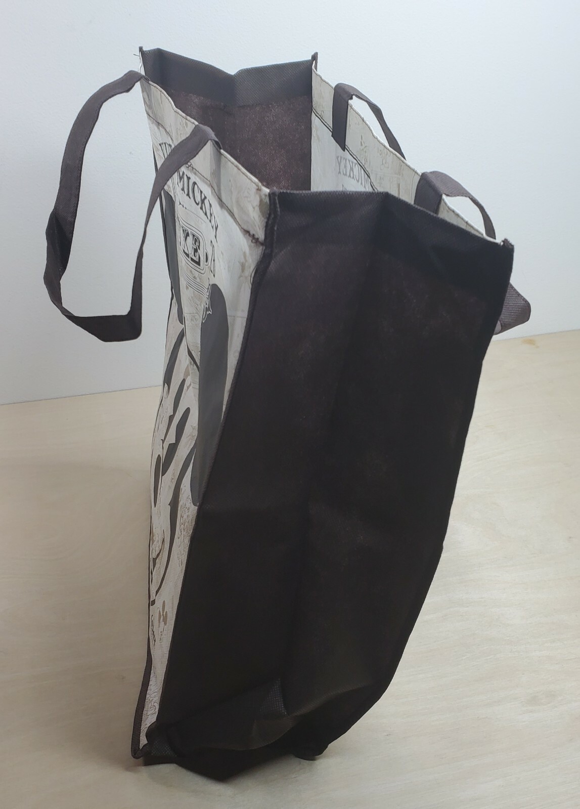 Tote Carry Reusable Bag Mickey Mouse 13.25 x 15.25 Inch Retro