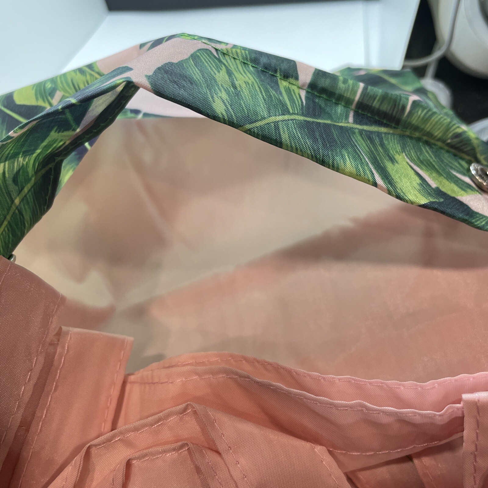 Erin Condren Palm Fronds Reusable Shopping Bag Brand New Exclusive