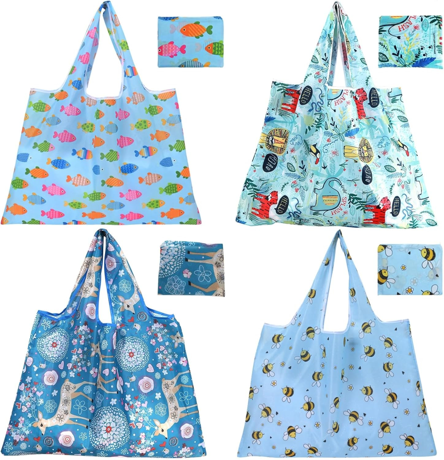 Extra Large 50lbs Foldable Reusable Shopping Bags kitchen reusable grocery bags