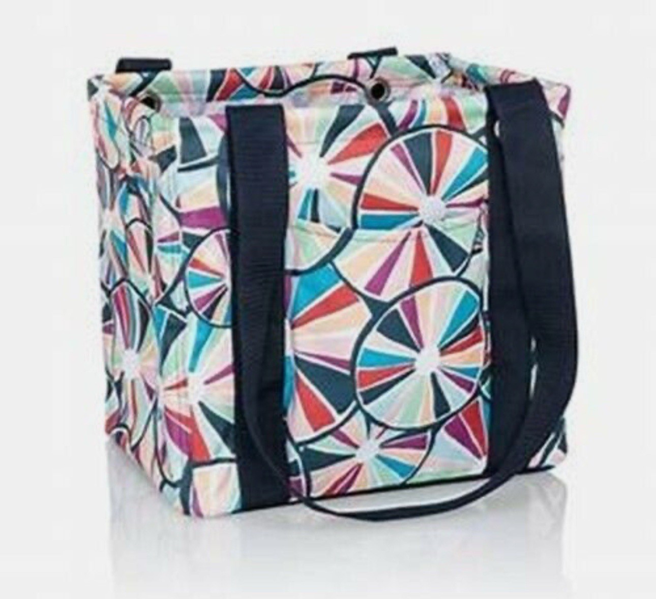 THIRTY ONE Small Utility Tote AF25 Pinwheel Party
