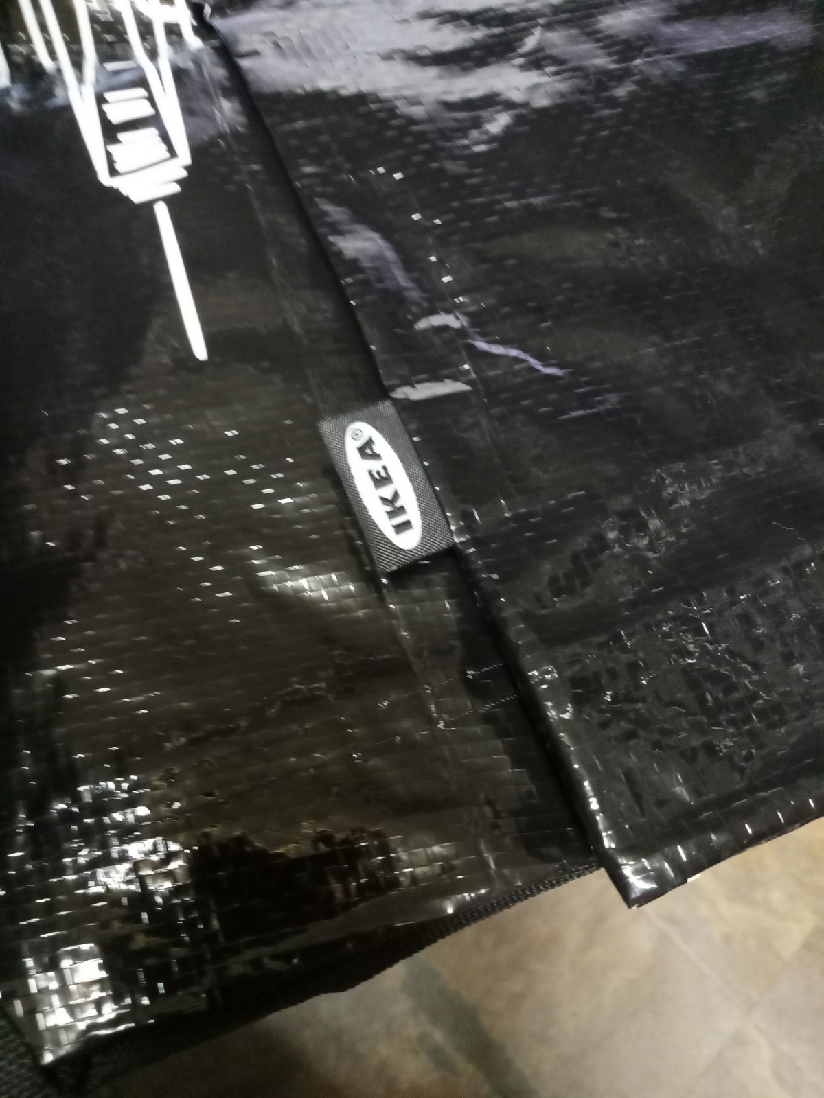 NEW IKEA 2023 Limited Edition PALTKOMA Black & White City Scraper Med Tote Lot 3