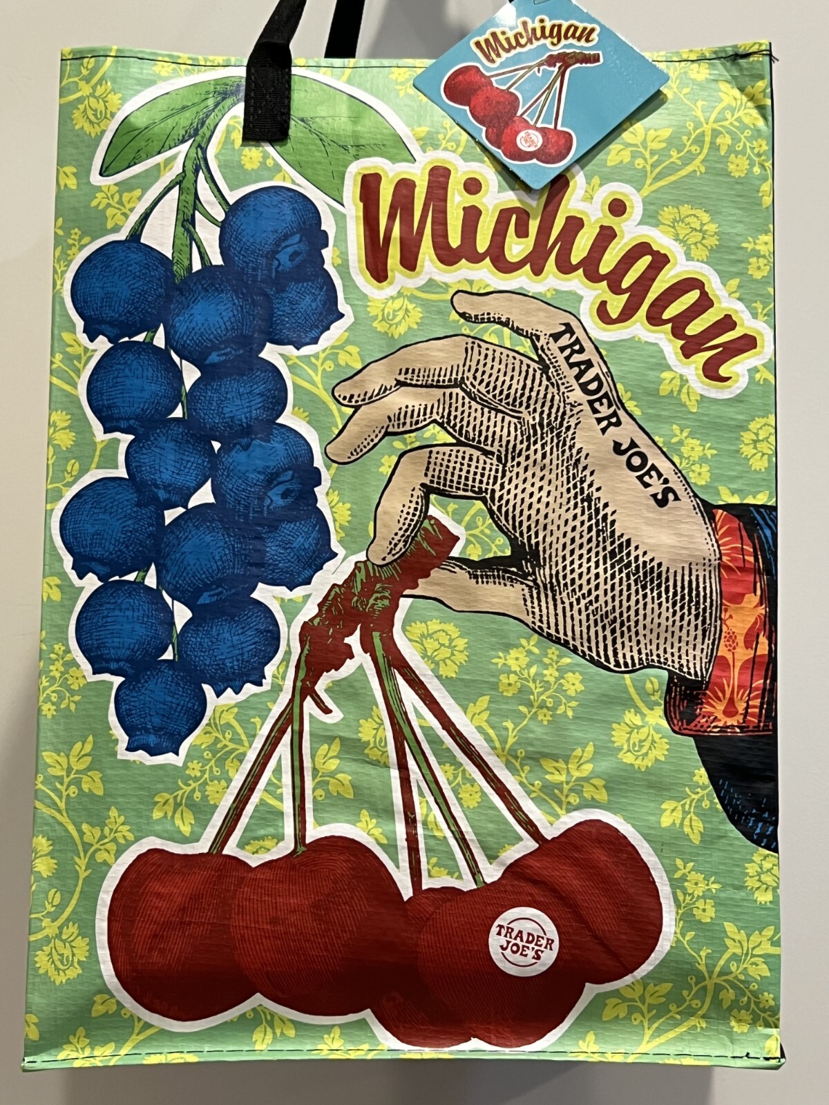 Trader Joe’s MICHIGAN Regional Reusable Shopping Tote Bag – Collect ’em All!
