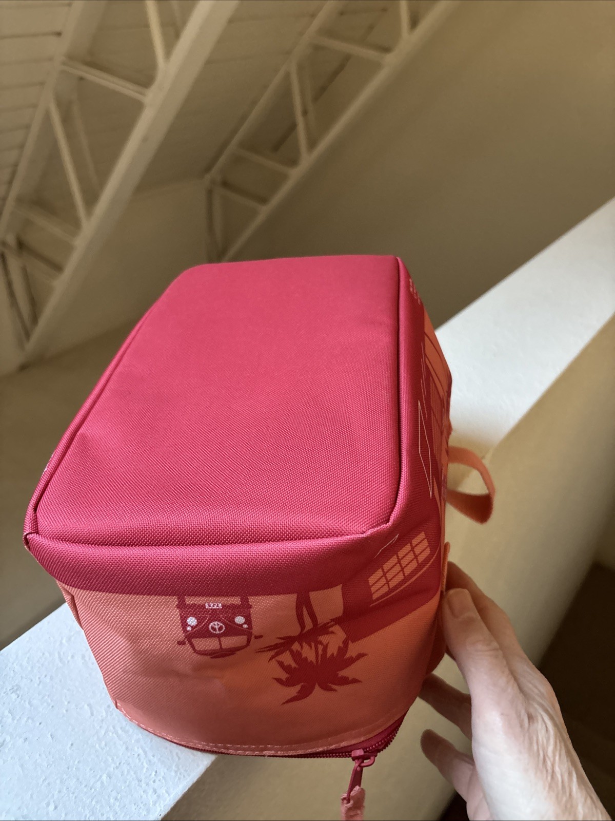 Trader Joe’s Mini Insulated Bag Peach Pink 2025 Release Limited Edition