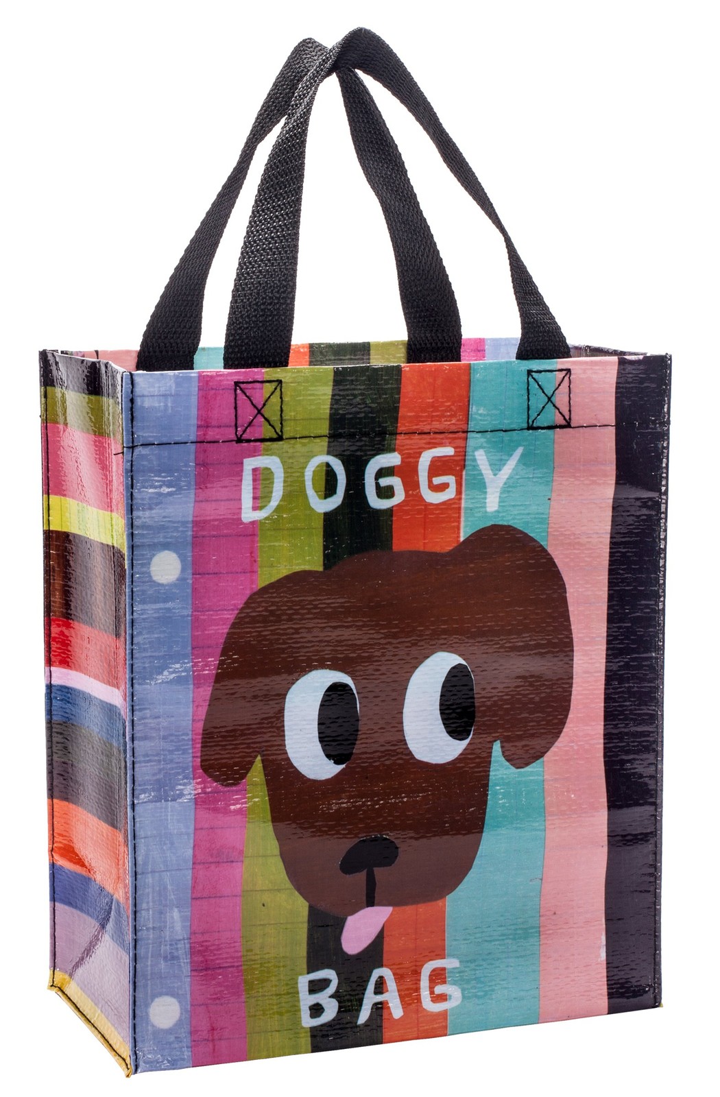 Handy Tote Bag – Doggy Bag – Recycled & Reusable Sturdy Canvas Shopping Bag w…