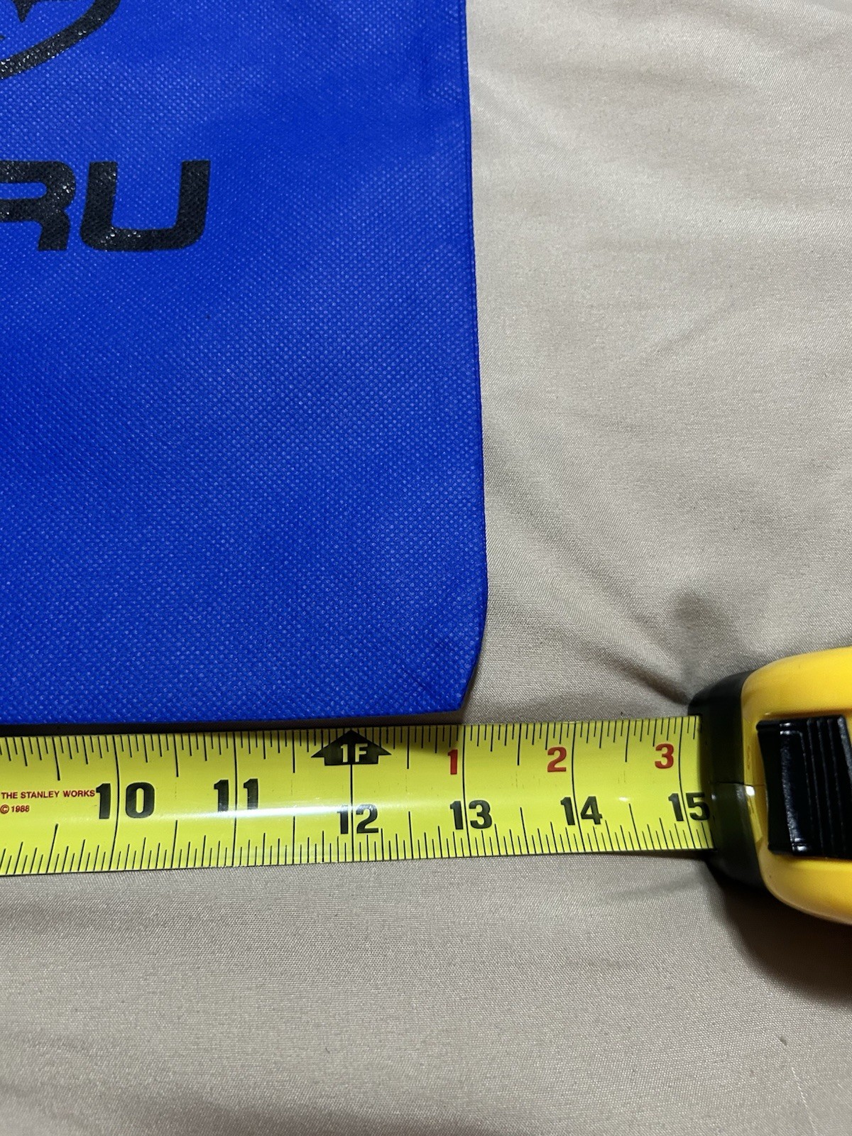 Subaru Tote Bag 5-pack, Royal Blue & Black, 13”x14”