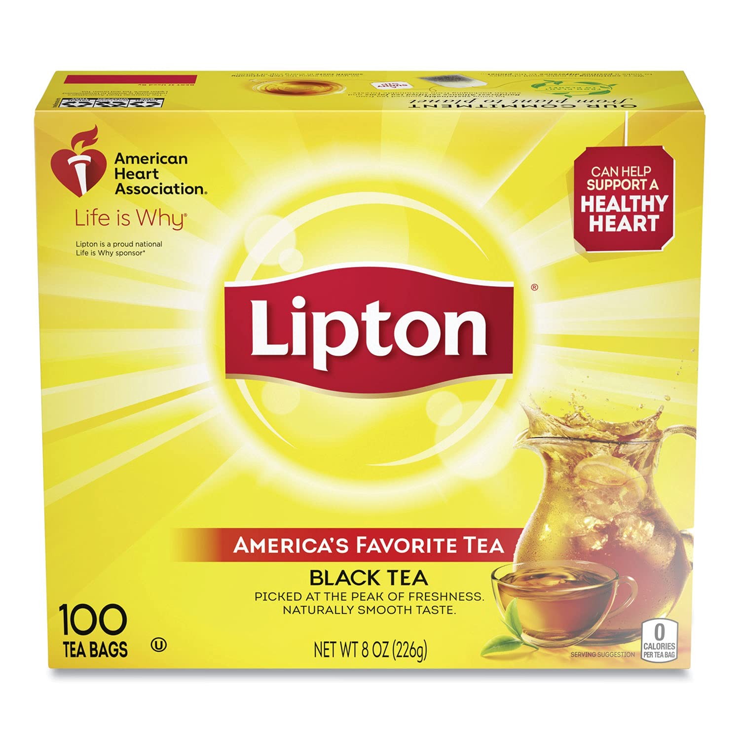 LIP291 – Tea Bags Regular 100 Count (Pack of 1), Blue