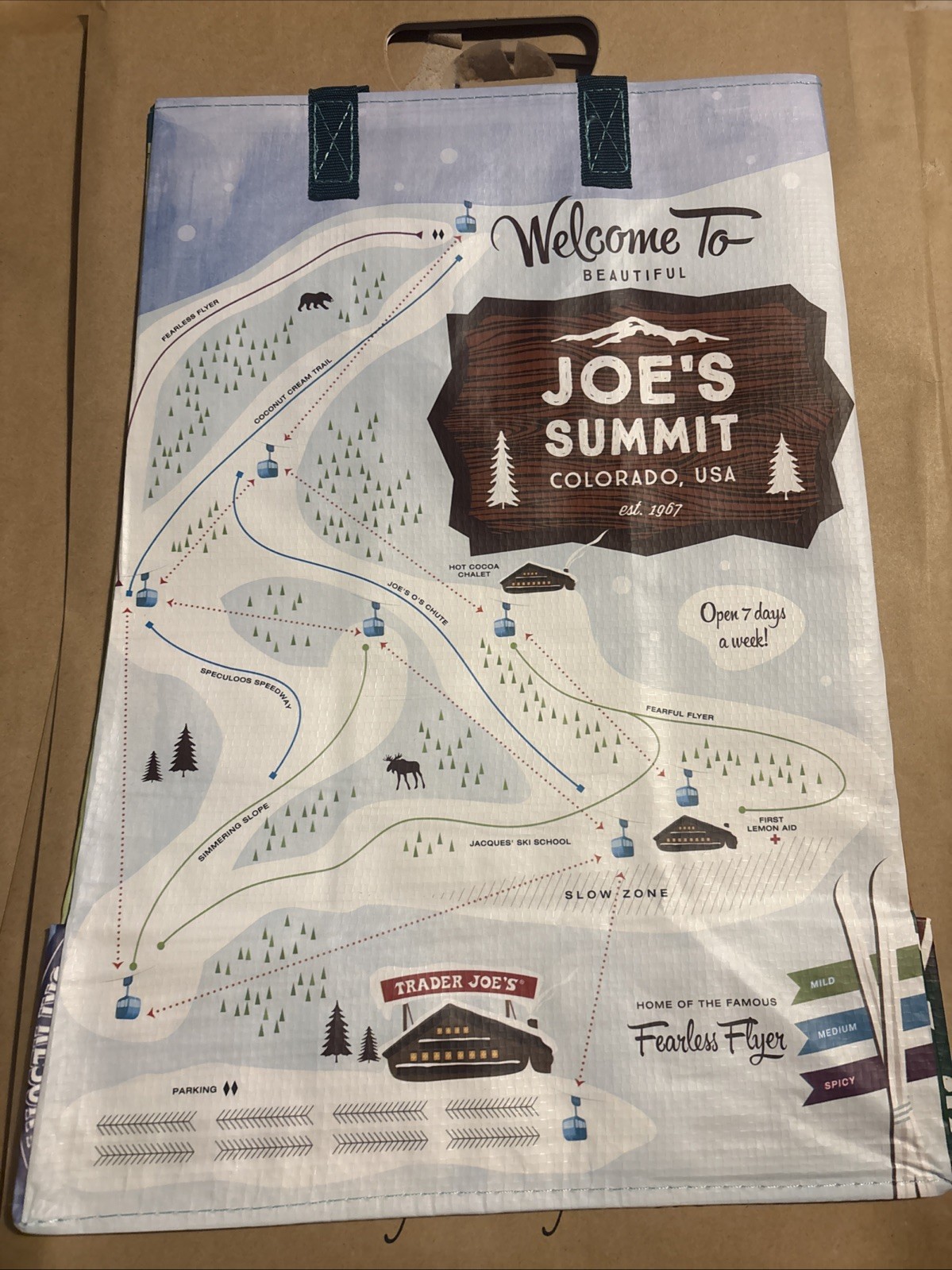 New Trader Joe’s Colorado Reusable Mystery Bag Shopping Grocery