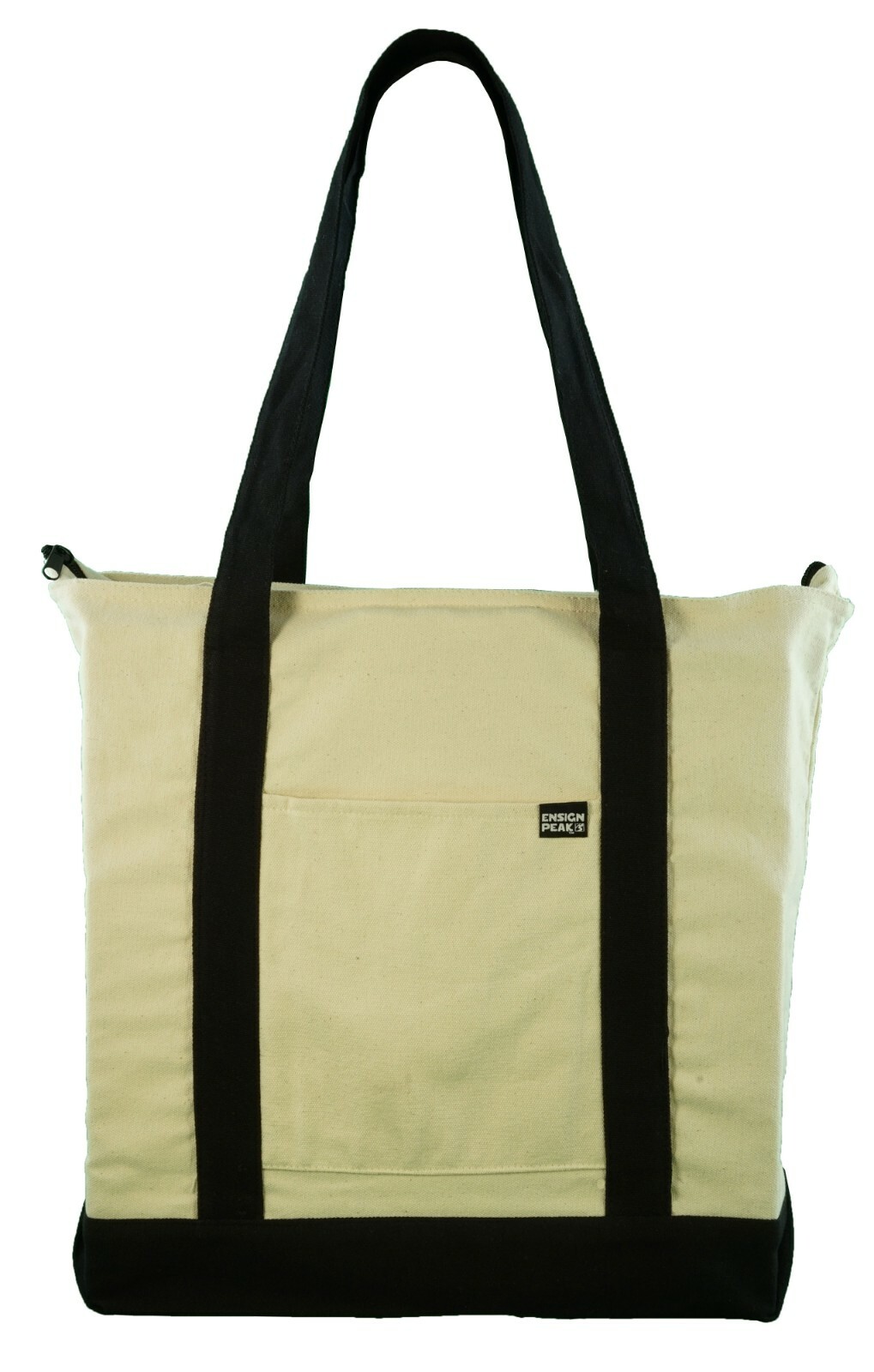 100% Cotton Canvas Boat Tote Bag, Reusable Grocery Travel Bag