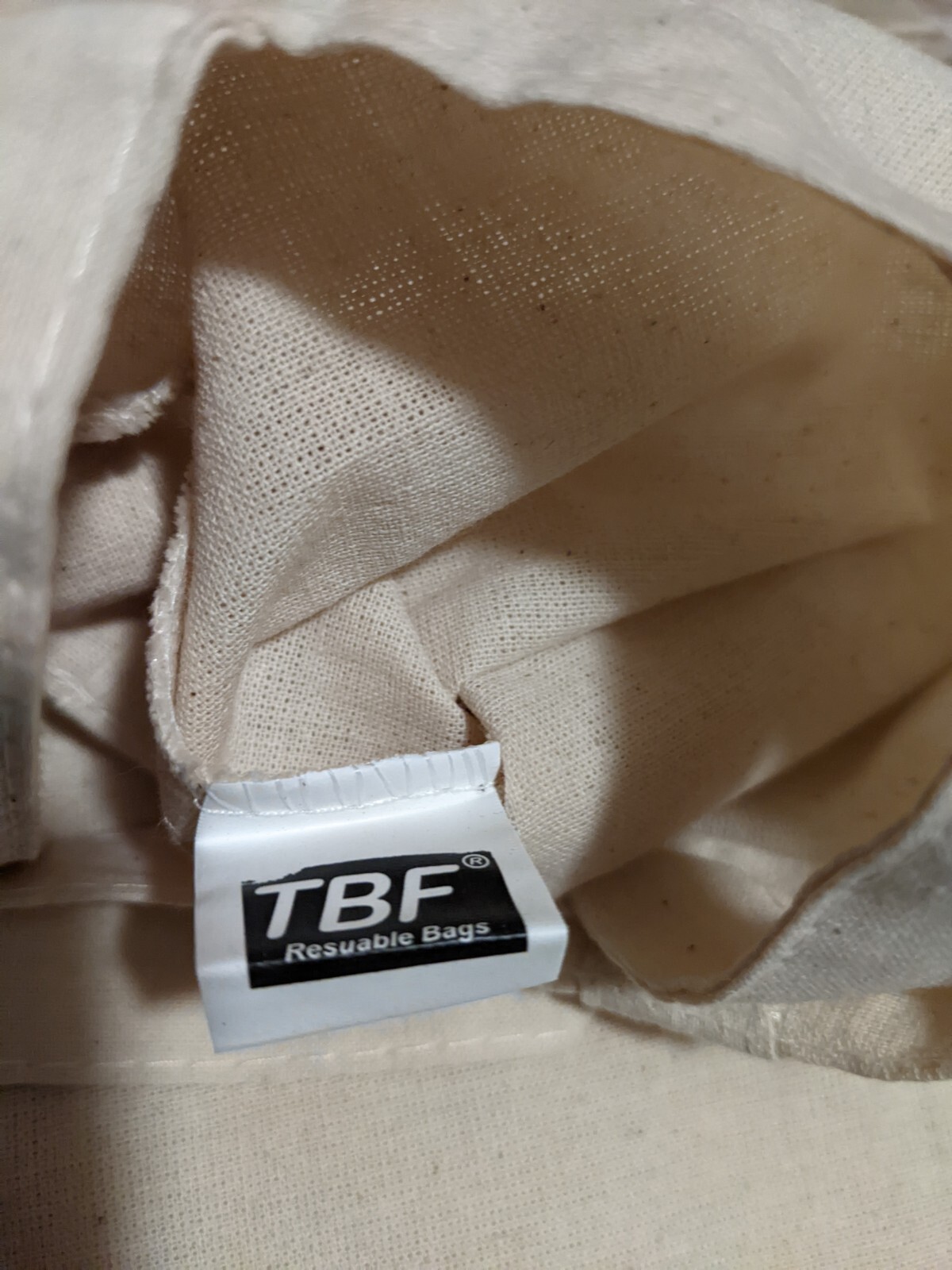 TBF Reusable Cotton Gift Tote Bags for Party Favors, DIY, Arts & Crafts 100+