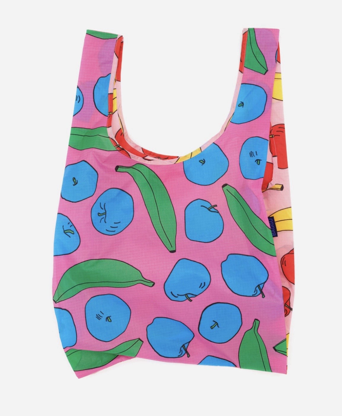 BAGGU Standard Reusable Shopping Bag – Apples & Bananas Mix, NWOT