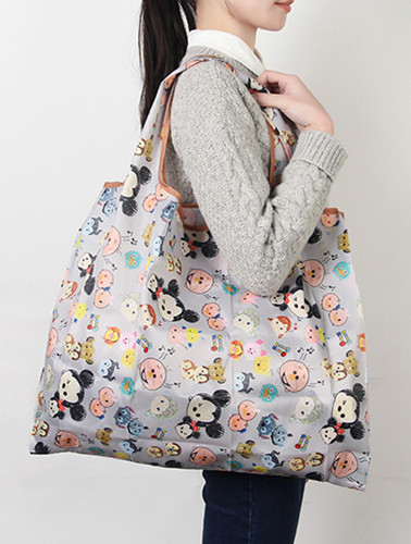 Cartoon Eco Foldable Shopping Nylon Bag Reusable Grocery Recycle Tote Bag FS