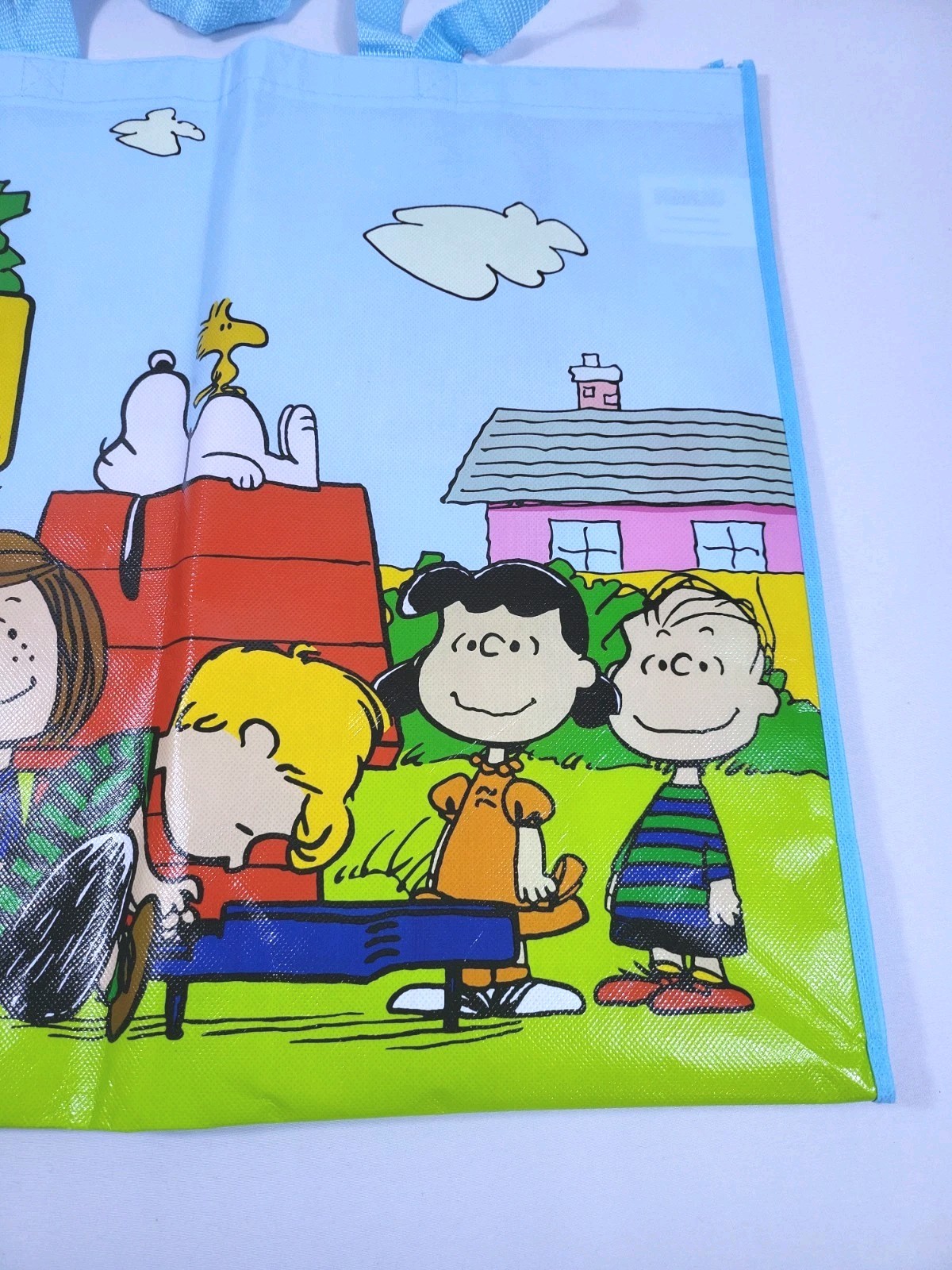 Peanuts Gang New Reusable Shopping Bag Grocery Travel Bag 19.5″x17.5″x7.25″