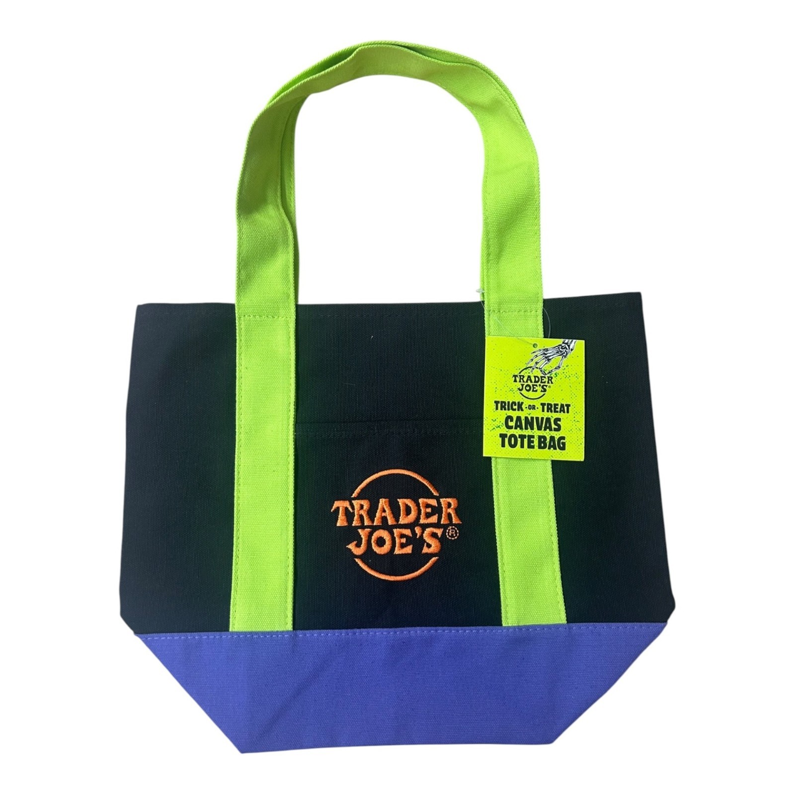 Original Trader Joe’s Mini Tote Bag Reusable Halloween Limited Edition 1 Piece
