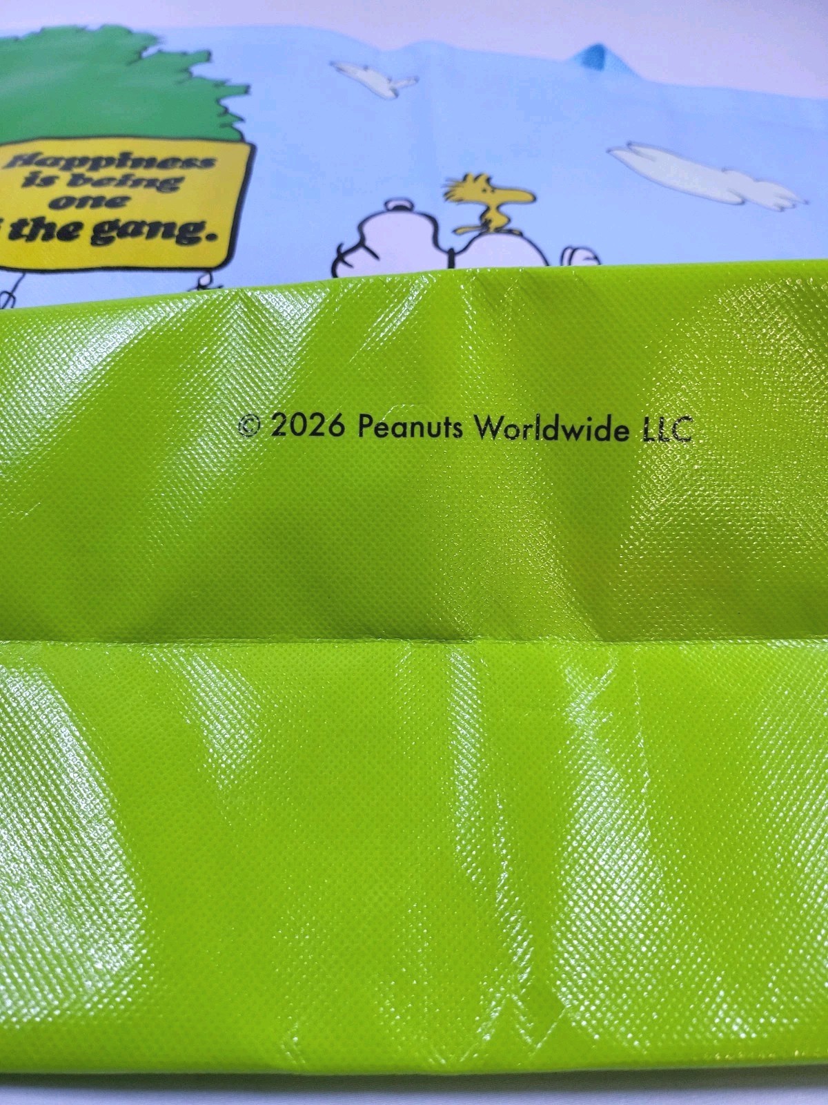 Peanuts Gang New Reusable Shopping Bag Grocery Travel Bag 19.5″x17.5″x7.25″