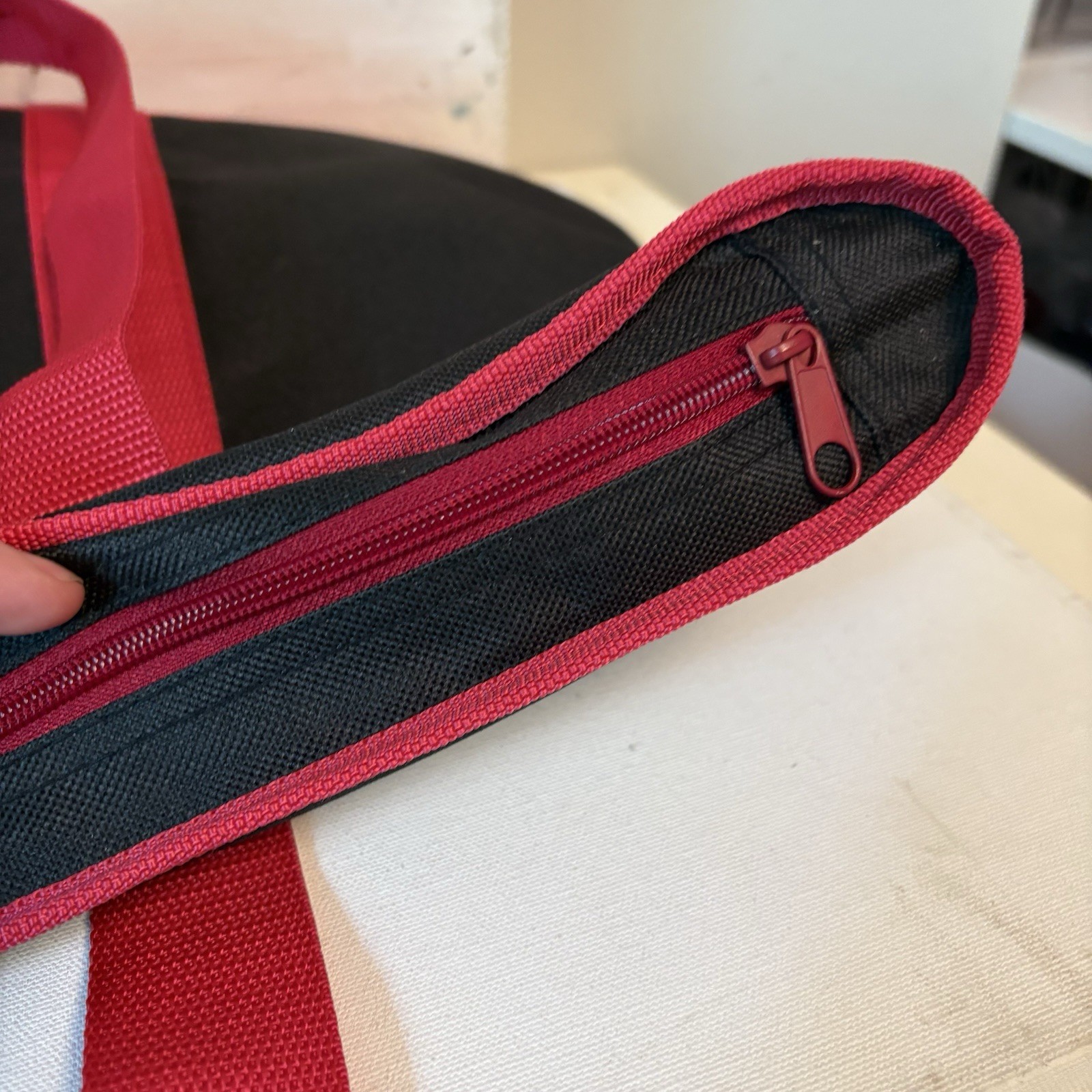 TRADER JOE’S XL Red & Black INSULATED Cooler Tote Bag NWOT