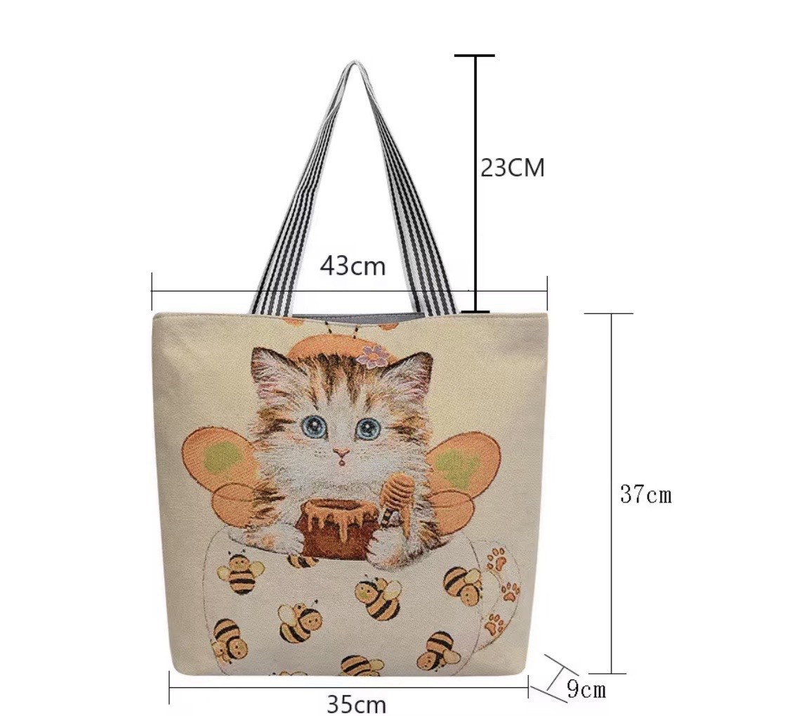 Canvas Floral Lotus & Dragonfly Print, Large
