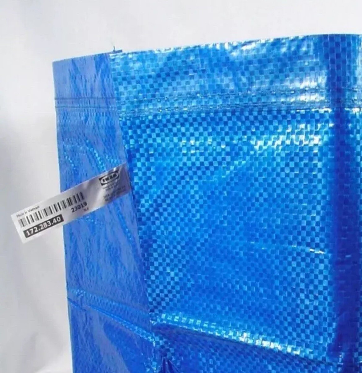 IKEA Shopping Bag Blue Large – 19 Gallons – Sturdy Laundry Grocery – 3 Pack !