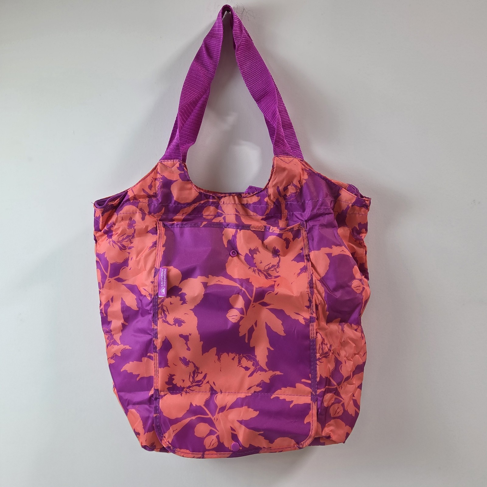 CALIFORNIA INNOVATIONS 40 CANS/ 50 LBS. MICROBAN INSULATED MARKET TOTE BAG *NWT*