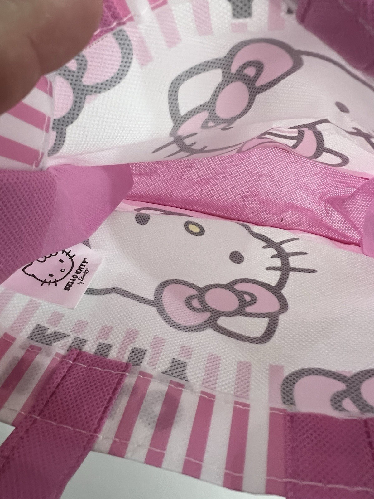 Sanrio HELLO KITTY (Pink) Reusable Mini Tote NEW WITH TAGS