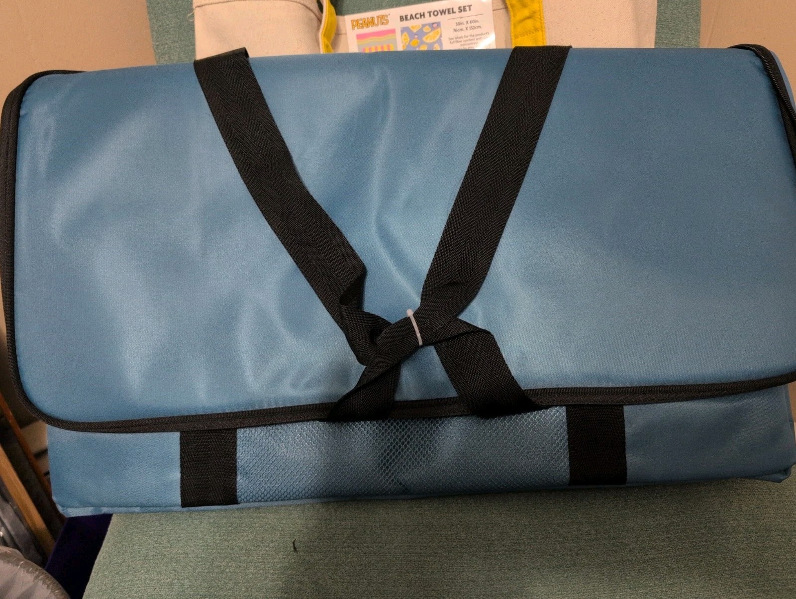 Keep Cool Insulated Reusable Shopping Bag Cooler BLUE Costco KEEPCOOL 20″ W