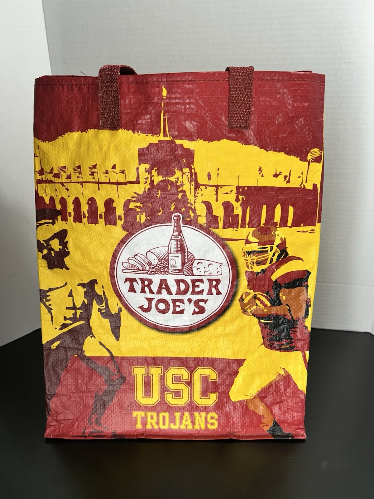 Trader Joe’s USC Trojans Tote Bag NCAA Football NO BLlIMP ( 1st generation)